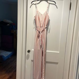 Stripped jumpsuit